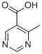 CAS:१५७३३५-९२-७ |5-Pyrimidinecarboxylicacid, 4-मिथाइल-