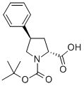CAS:158567-91-0 |Ácido (2R,4R)-Boc-4-fenil-pirrolidin-2-carboxílico