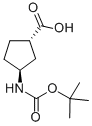 CAS:161601-29-2 |(1S,3S)-N-BOC-ಅಮಿನೋಸೈಕ್ಲೋಪೆಂಟೇನ್-3-ಕಾರ್ಬಾಕ್ಸಿಲಿಕ್ ಆಮ್ಲ, 98