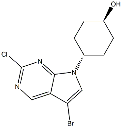 CAS:1630906-40-9 | trans-4-{5-bromo-2-chloro-7H-pyrrolo[2,3-d]pyrimidin-7-yl}cyclohexan-1-ol