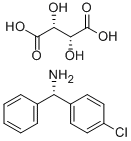 CAS:163837-57-8 |(-)-આલ્ફા-(4-ક્લોરોફેનીલ)બેન્ઝાયલેમાઈન (+)-ટાર્ટ્રેટ મીઠું