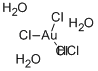 CAS:16961-25-4 |Vodikov tetrakloroaurat(III) trihidrat