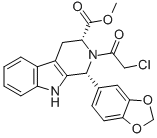 CAS:171489-59-1 |(1R,3R)-METİL-1,2,3,4-TETRAHİDRO-2-XLOROASETİL-1-(3,4-metilenedioksifenil)-9H-PİRİDO[3,4-B]İNDOL-3-KARBOKSİLAT
