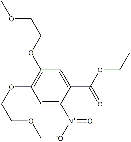 CAS:179688-26-7 |එතිල් 4,5-bis(2-methoxyethoxy)-2-nitrobenzoate
