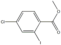 CAS : 181765-85-5 |Ester méthylique de l'acide 4-chloro-2-iodo-benzoïque