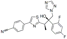 CAS: 182760-06-1 |4-[2-[(2R,3R)-3-(2,4-défhluarafheinile)-3-hiodrocsa-4-(1,2,4-triazol-1-il)b útan-2-il]-1 ,3-thiazol-4-il]beinsitríle