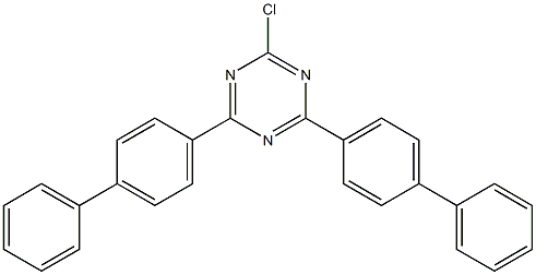 CAS:182918-13-4 |2,4-Бис([1,1'-бифенил]-4-ил)-6-хлоро-1,3,5-триазин