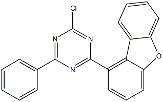 CAS:1883265-32-4 |1,3,5-триазин,2-хлоро-4-(1-дибензофуранил)-6-фенил-
