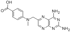 4-[N-(2,4-DIAMINO-6-PTERIDINYLMETHYL)-N-METHYLAMINO] กรดเบนโซอิก