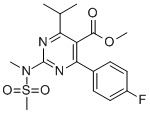 CAS:289042-12-2 |terc-butil 6-[(1E)-2-[4-(4-fluorofenil)-6-(1-metiletil)-2-[metil(metilsulfonil)amino]-5-pirimidinil ]etenil]-2,2-dimetil-1,3-dioxano-4-acetato