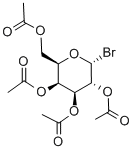 CAS:3068-32-4 |2,3,4,6-Tetra-O-aicéitil-alfa-D-galactopyranosyl bróimíd