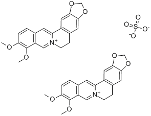CAS:316-41-6 |ベルベリン硫酸塩三水和物