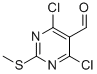 CAS: 33097-11-9 |4,6-ДИХЛОРО-2-метилсульфанил-пиримидин-5-карбальдегид