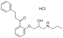 CAS:34183-22-7 |1-[2-[2-hydroxy-3-(propylamino)propoxy]phenyl]-3-phenylpropan-1-one hydrochloride