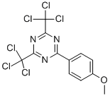 CAS:3584-23-4 | 2-(4-Метоксифенил)-4,6-бис(трихлорометил)-1,3,5-триазин