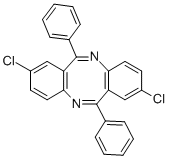CAS:3646-61-5 |2,8-DICHLORO-6,12-DIPHENYLDIBENZO(B,F)(1,5)DIAZOCINE
