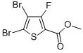 2-tiofēnkarbonskābe, 4,5-dibrom-3-fluor-, metilesteris