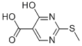 4-Гідраксі-2-(метилтио)пиримидин-5-карбонавая кіслата