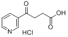 4- (PYRID-3-YL) -4-OXO-BUTYRIC кислотасы Гидрохлорид