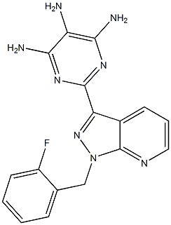 CAS:428854-24-4 |2-[1-(2-Fluorobenzyl)-1H-pyrazolo[3,4-b]pyridin-3-yl]pyriMidine-4,5,6-triaMine