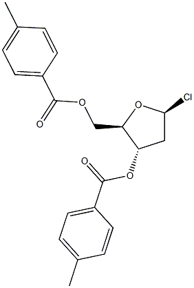 CAS:4330-21-6 | 2-deoksi-alfa-D-eritropentofuranozil klorid 3,5-bis(4-metilbenzoat)