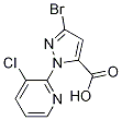 CAS: 500011-86-9 |3-BroMo-1-(3-chloropyridin-2-yl)-1H-pirazol-5-asam karboksilat