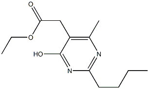 CAS:503155-65-5 |2-бутил-5-етоксикарбонилметил-4-хидрокси-6-метилпиримидин