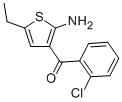 CAS:50508-60-6 |2-Amino-3-o-chlórbenzoyl-5-etyltiofén