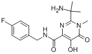 CAS:518048-03-8 | 2-(1-AMINO-1-METHYLETHYL)-N-(4-FLUOROBENZYL)-5-HYDROXY-1-METHYL-6-OXO-1,6-DIHYDROPYRIMIDINE-4-CARBOXAMIDE