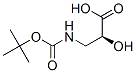 CAS:52558-24-4 | Propanoic acid, 3-[[(1,1-dimethylethoxy)carbonyl]amino]-2-hydroxy-, (2S)-