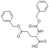 (S)-2-benziloksikarbonilamino-pentāndiskābes 5-benzilesteris