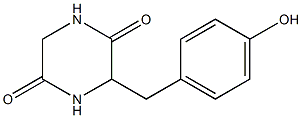 CAS: 5845-66-9 |3-[(4-hydroxyphenyl)methyl]piperazine-2,5-dione