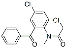 N-(2-benzoyl-4-chlorophényl)-2-chloro-N-méthylacétamide