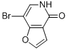 7-Bromofuro[3,2-c]pyridin-4(5H) -aon