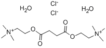 कैस:6101-15-1 |SUCCINYLCHOLINE क्लोराइड डाइहाइड्रेट