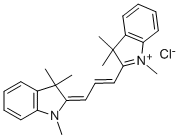 CAS:6320-14-5 | 2-[3-(1,3-dihydro-1,3,3-trimethyl-2H-indol-2-ylidene)prop-1-enyl]-1,3,3-trimethyl-3H-indolium chloride