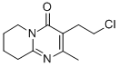 CAS:63234-80-0 | 3-(2-Chloroethyl)-6,7,8,9-tetrahydro-2-methyl-4H-pyrido[1,2-a]pyrimidin-4-one