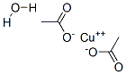 CAS:66923-66-8 |MONOHYDRÁT acetátu měďnatého (II).