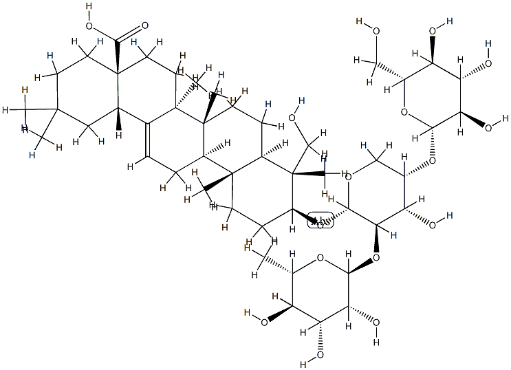 CAS:68027-15-6 | Hederagenin 3-O-α-L-rhaMnopyranosyl(1→2)-(β-D-glucopyranosyl(1→4))-α-L-arabinopyranoside
