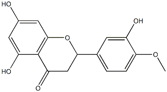 CAS:69097-99-0 | (2S)-5,7-Dihydroxy-2-(3-hydroxy-4-methoxyphenyl)-4-chromanone, 3′,5,7-Trihydroxy-4-methoxyflavanone