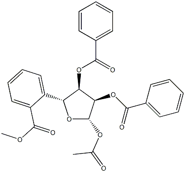 CAS:6974-32-9 |бета-D-рибофураноза 1-ацетат 2,3,5-трибензоат