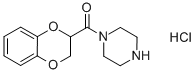 CAS:70918-74-0 |1-(2,3-Dihydro-1,4-бензодиоксин-2-илкарбонил)пиперазин гидрохлориди