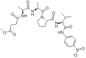 CAS: 70967-90-7 |N-METHOXYSUCCINYL-ALA-ALA-PRO-VAL P-NITROANILIDE
