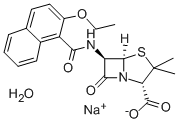 КАС: 7177-50-6 |Нафциллина натриевая соль моногидрат