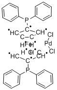 CAS:72287-26-4 | [1,1'-Bis(diphenylphosphino)ferrocene]dichloropalladium(II)