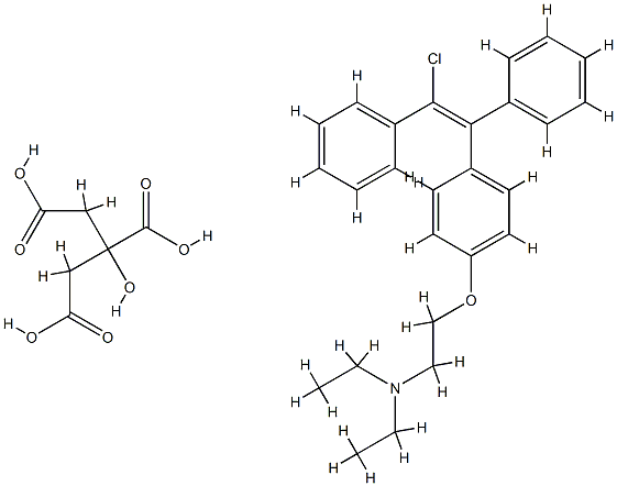 CAS:7599-79-3 | trans-clomifene citrate