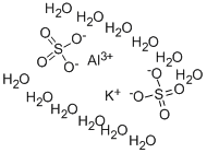 CAS:7784-24-9 |Silfat potasyòm aliminyòm dodecahydrate
