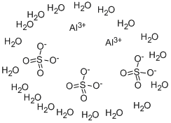 CAS:7784-31-8 |Алюминий сульфаты октадекагидраты