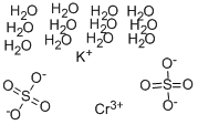 CAS:7788-99-0 |Dodekahydrát síranu chróm-draselného