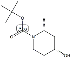 CAS:790667-44-6 |Ácido 1-piperidinacarboxílico,4-hidroxi-2-metil-,1,1-dimetiletiléster,(2R,4R)-(9CI)